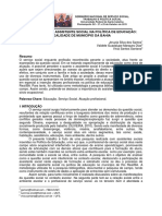 Importância Do Assistente Social Na Política de Educação: Realidade de Municipio Da Bahia