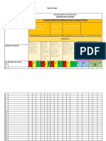 Lista de Cotejo Primer Grado