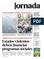 Estados Violentos Deben Fi Nanciar Programas Sociales: Cielo Gris y Algarabía en El Zócalo, Contrastes Navideños