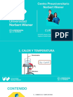 Centro Preuniversitario Norbert Wiener: Curso: Física