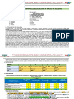 Programación Curricular Anual de Comunicación de Tercero de Secundaria