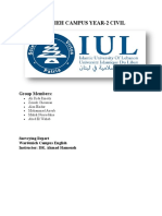 Iul-Wardenieh Campus Year-2 Civil: Group Members