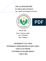 Critical Book Review Ilmu Gizi & Kecantikan: Dosen Pengampu: Ilmiah Nurul Rangkuti, S.PD.,M.PD