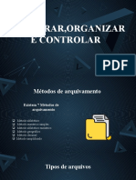 Elaborar, Organizar E Controlar