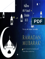 Ramadan Mubarak