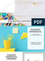 Equações Diferenciais: Feito Por: Luana Cristine de Souza Silva