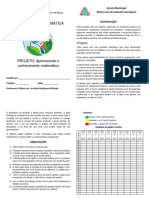 Portfólio matemática escola aprimora conceitos