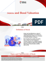 Stock and Bond Valuation - 2