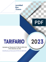 Tarifario Uac