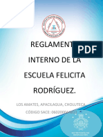 Reglamento - Interno Esc. Felicita Rodriguez