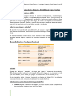 Terapia en Trastorno de Los Sonidos Del Habla de Tipo Fonético