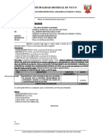 INFORME #058-2016 Certificacion Presupuestal