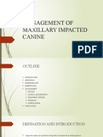 Management of Impacted Canine