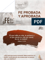 Fe Probada Y Aprobada