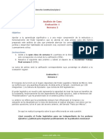 Derecho Constitucional Plan 2 - Evaluación 1 - P