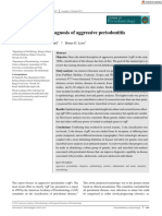 Journal of Periodontology - 2018 - Fine - Classification and diagnosis of aggressive periodontitis