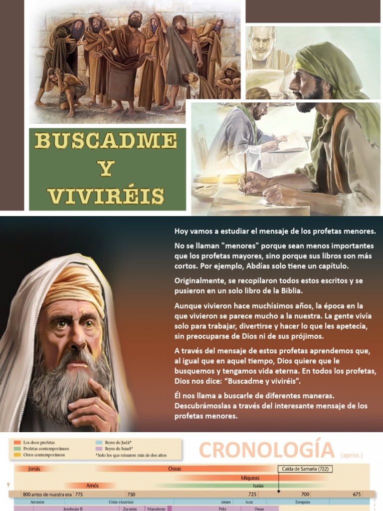 Mensaje de los Profetas Menores | PDF | Jonás | Templo en jerusalén