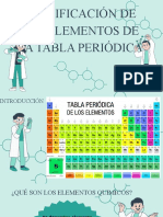 Clasificacion Tabla Periodica
