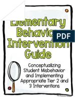 Behavior Intervention Guide