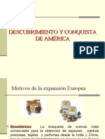 Caracteristicas de La Conquista Española en America