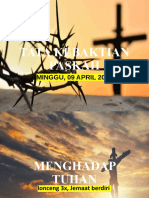 Tata Kebaktian Paskah: MINGGU, 09 APRIL 2023