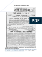 his8-15und05--capa-do-jornal-gazeta-de-noticias-em-14-de-maio-de-1888