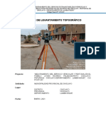 Informe - Topografico RICARDO PALMA