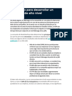 5 Consejos para Desarrollar Un Liderazgo de Alto Nivel