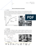 Graficas de Deformación de Materiales:: 1. El Acero