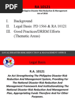 Understanding DRRM Law - OCD