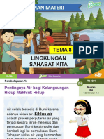 Endalaman Materi: Tema 8 Lingkungan Sahabat Kita