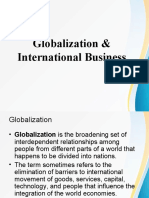 Globalization & International Business