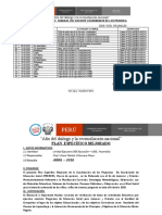 Cronograma de Trabajo Del Docente Coordinador