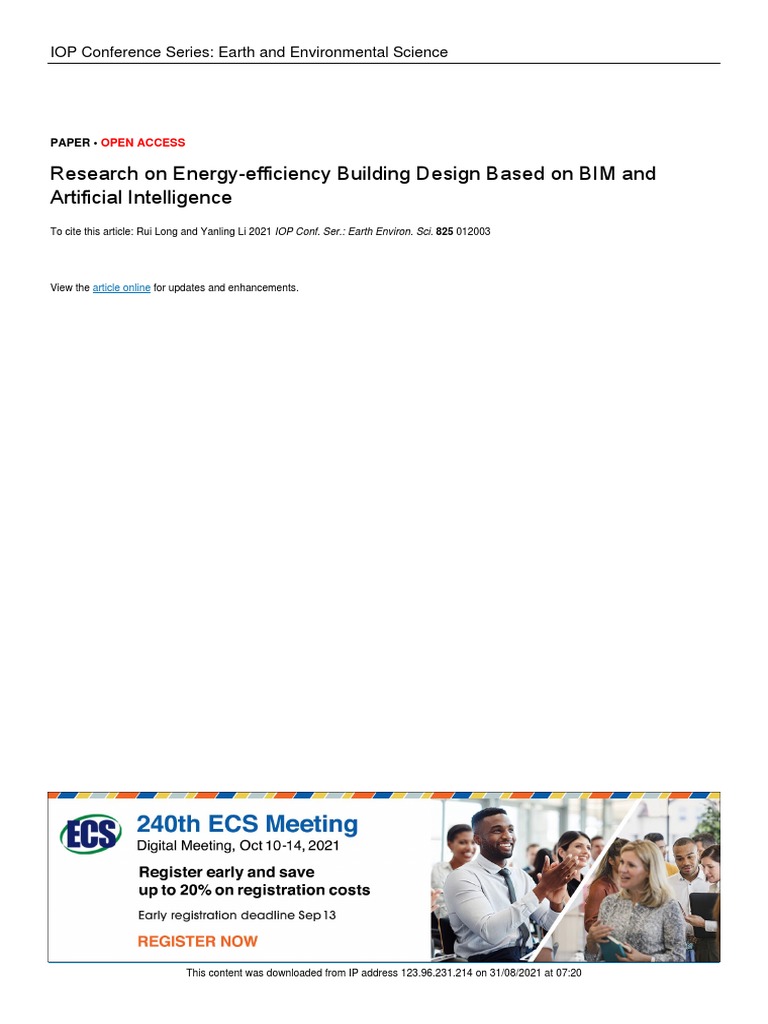 Energy-Efficient Building Design with BIM AI | PDF | Artificial Neural ...
