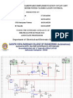 Simulation and Hardware Implementation of 24V/110V Boost Converter With Closed Loop Control