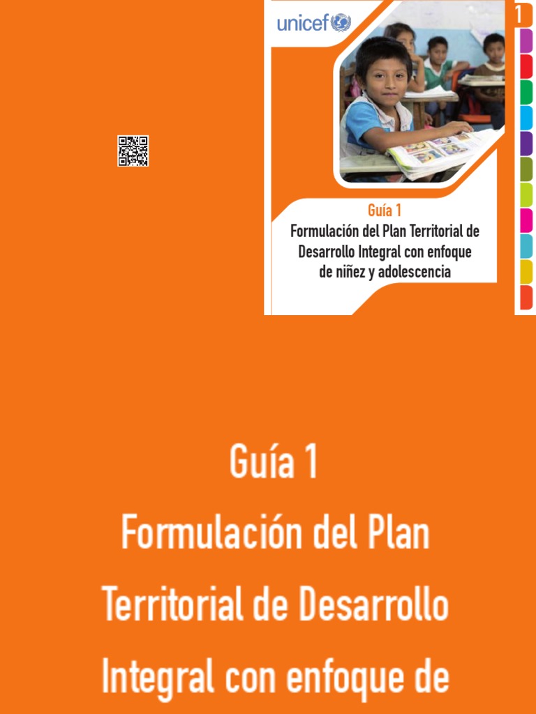 Plan Territorial de Desarrollo Integral NNA | PDF | Planificación ...
