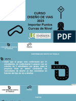 Diseño de Vías 2023 - Clase 2 - Inicio Diseño en Civil 3D 2021