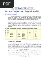 Download Adjectives of Quality by Mubarak Abdessalami SN6392985 doc pdf