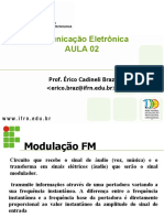 Comunicação Eletrônica Aula 02: Prof. Érico Cadineli Braz