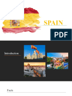 Trabalho sobre Espanha (em Inglês)