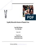 Liquidity Risk and The Structure of Financial Crises: Lasse Heje Pedersen