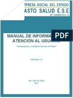 Manual de Información Y Atención Al Usuario