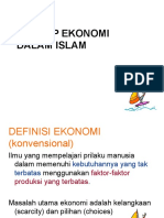 Konsep Ekonomi Dalam Islam