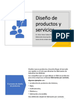 Diseño de Productos y Servicios: Dr. Víctor Omar Cadena Torres Elaboración de Proyectos Jueves 28 de Octubre de 2021