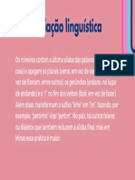 Variação Linguística