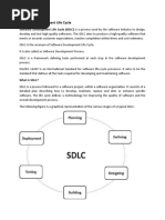 Software Development Life Cycle