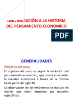 Introducción A La Historia Del Pensamiento Económico I