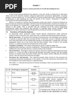 Fundamentals of Power System Protection & Circuit Interrupting Devices