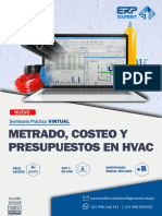 Brochure + Temario Metrado y Costeo HVAC
