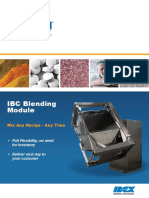 Blending - IBC - Dry Blend Mixer